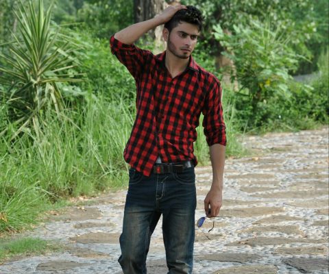 Abid Akbar, Male Model, Mardan